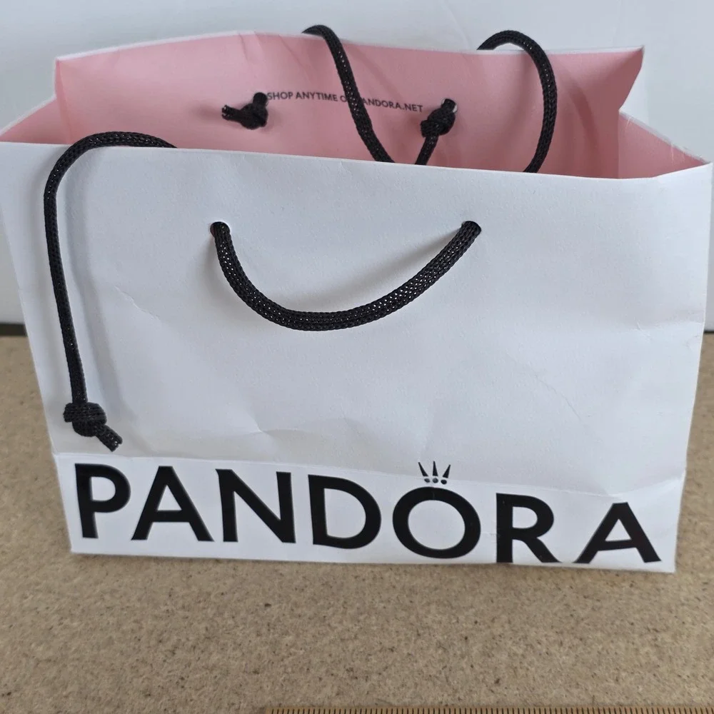 Pandora Disney Parks Authentic Original Jewelry Box with‎ Disney Castle Logo
